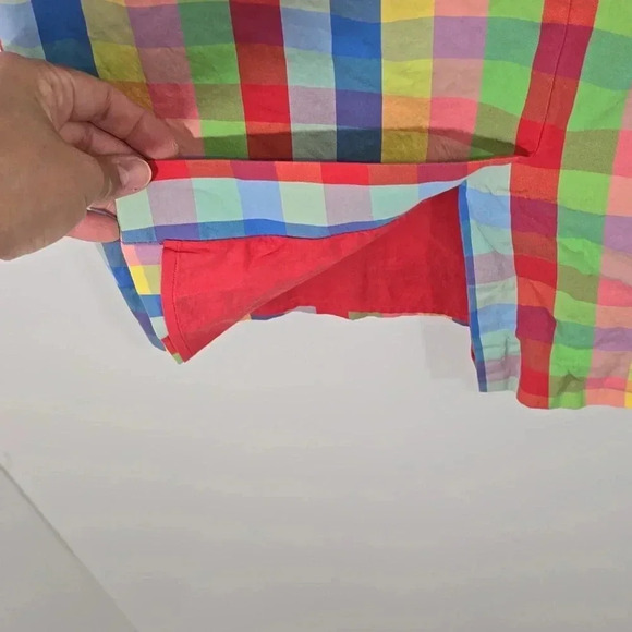 {Liz Claiborne} Multicolor Check Print Pencil Skirt Size 12 - Picture 7 of 14